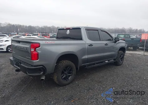 2019 Chevrolet Silverado 1500 Custom Trail Boss z USA, uszkodzony, nr VIN 3GCPYCEH0KG159266
